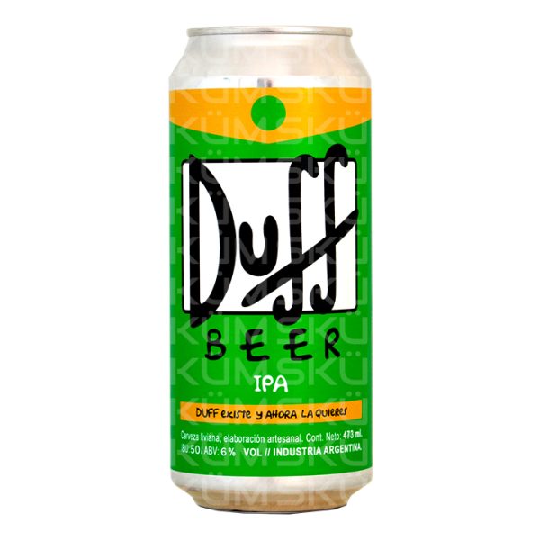 Cerveza Duff IPA Lata
