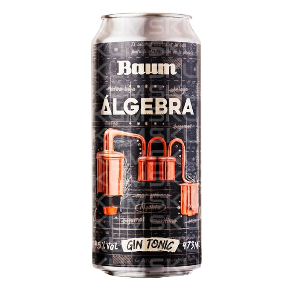 Baum Algebra Gin & Tonic Lata x 473 ml