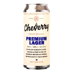 Cheverry Premium Lager x 473 ml