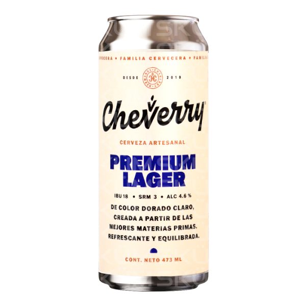 Cheverry Premium Lager x 473 ml