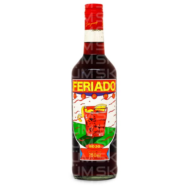 Vermú Feriado Rojo Botella 750 ml