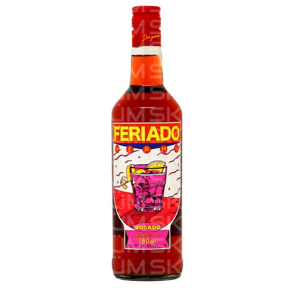 Vermú Feriado Rosado Botella 750 ml