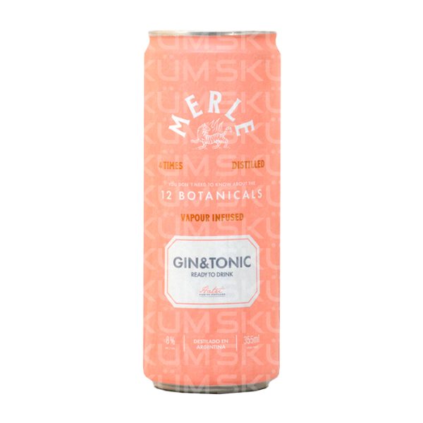 Merle Gin & Tonic Lata x 355 ml