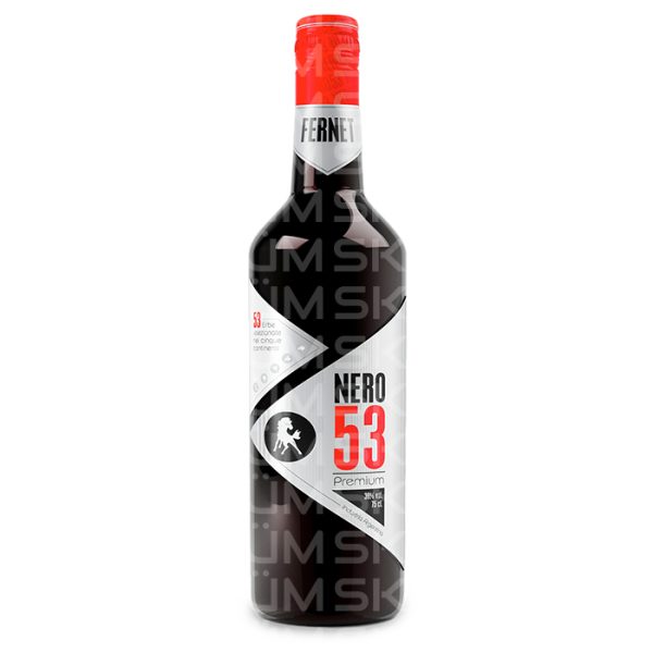 Fernet Artesanal Nero 53 Premium Botella 750 ml