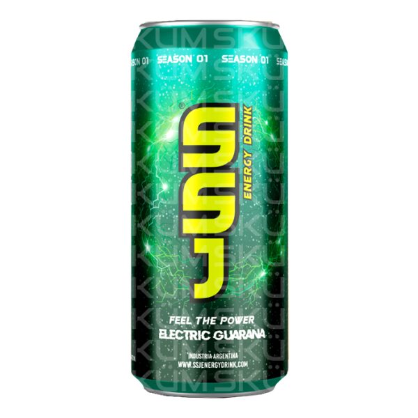 SSJ Energy Drink Electric Guarana Lata x 473 ml