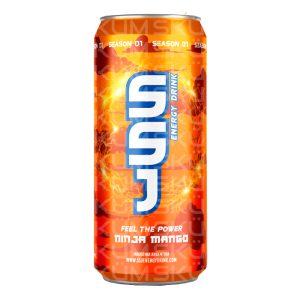 SSJ Energy Drink Ninja Mango Lata x 473 ml