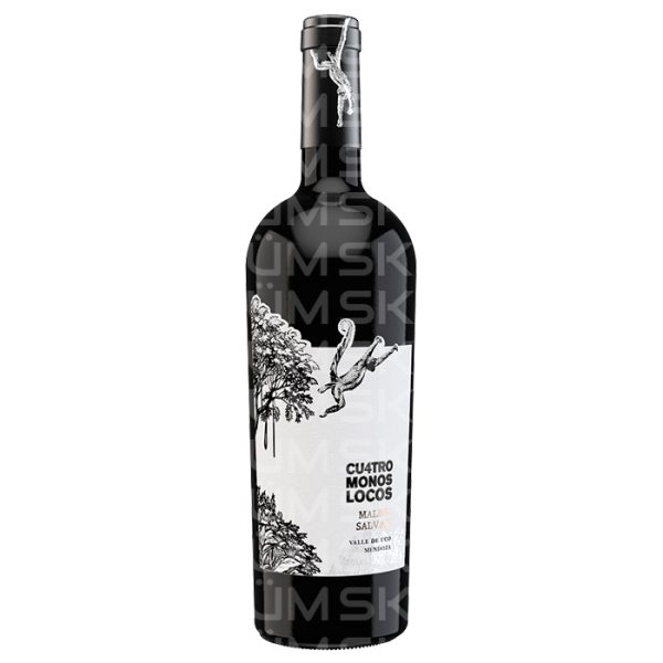 Cuatro Monos Locos Malbec Salvaje Botella 750 ml