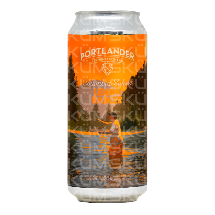 Portlander Columbia Sunset Lemon Radler Lata 473 ml