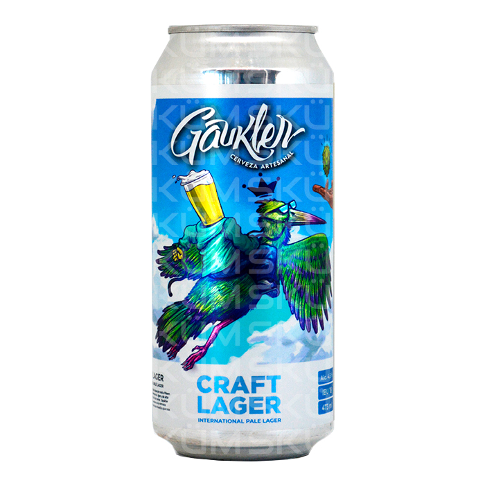Gaukler Caft Lager Lata 473 ml