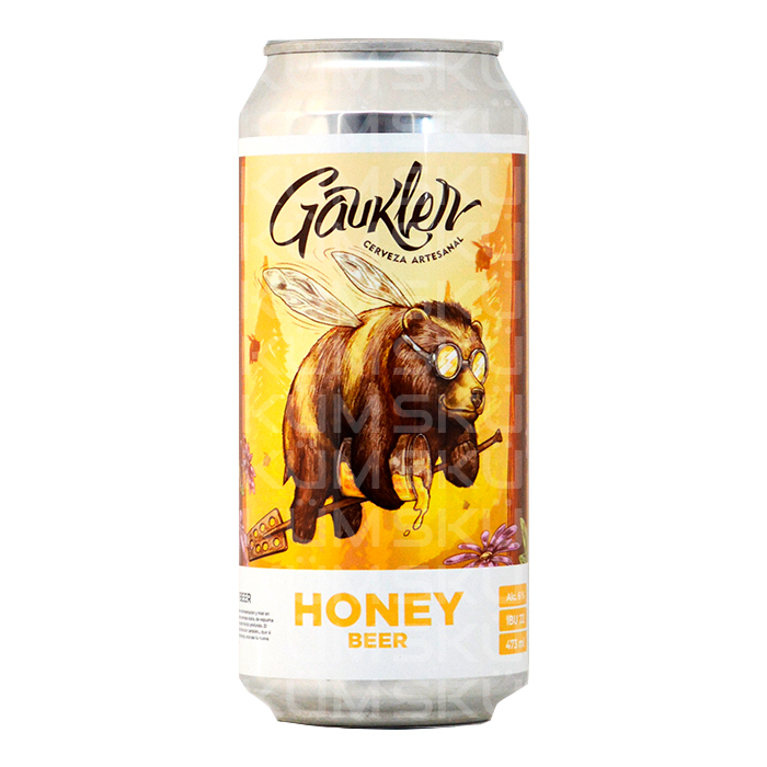 Gaukler Honey Lata 473 ml