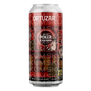 Ortuzar Poker Bourbon Lata 473 ml