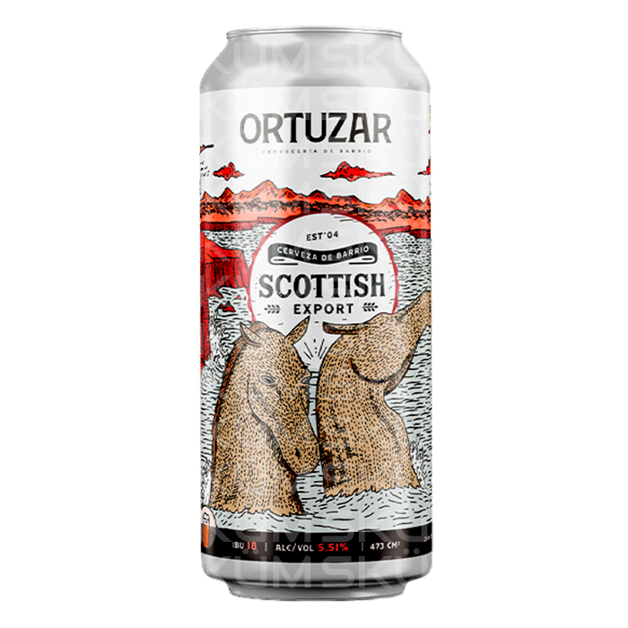 Ortuzar Scottish Export Lata 473 ml