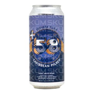 +58 CCS Caribbean Pilsen lata 473 ml