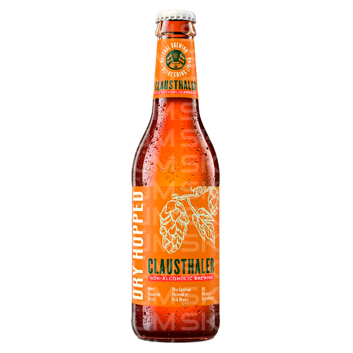 Clausthaler Unfiltered sin alcohol Dry Hopped porron 355 ml