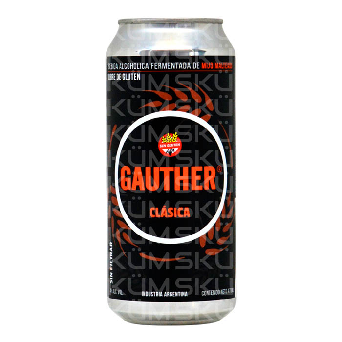 Gauther Clásica Lata 473 ml