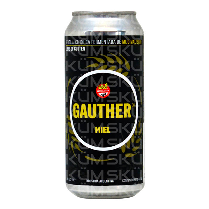 Gauther Miel sin TACC Lata 473 ml