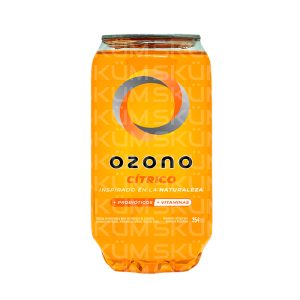 Ozono Citrico Kombucha Energizante Natural con Probióticos y Vitaminas Lata Pet 354 ml