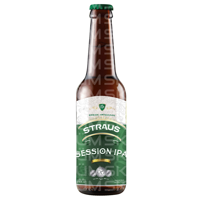 Straus Californian Hops Session IPA Porrón 330 ml